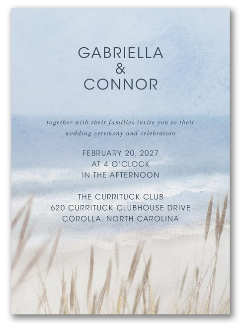 Digitally Printed Wedding Invitations