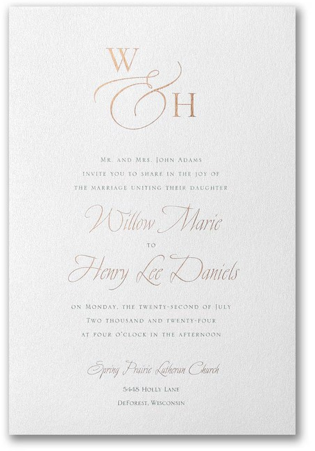 Thermography with Gold Foil